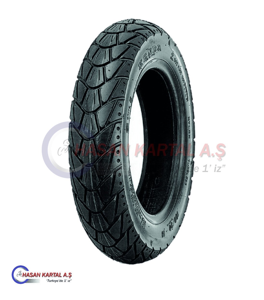 130/70/12 K415 Dişli 4PR Tubeless Kenda Scooter Dış Lastik