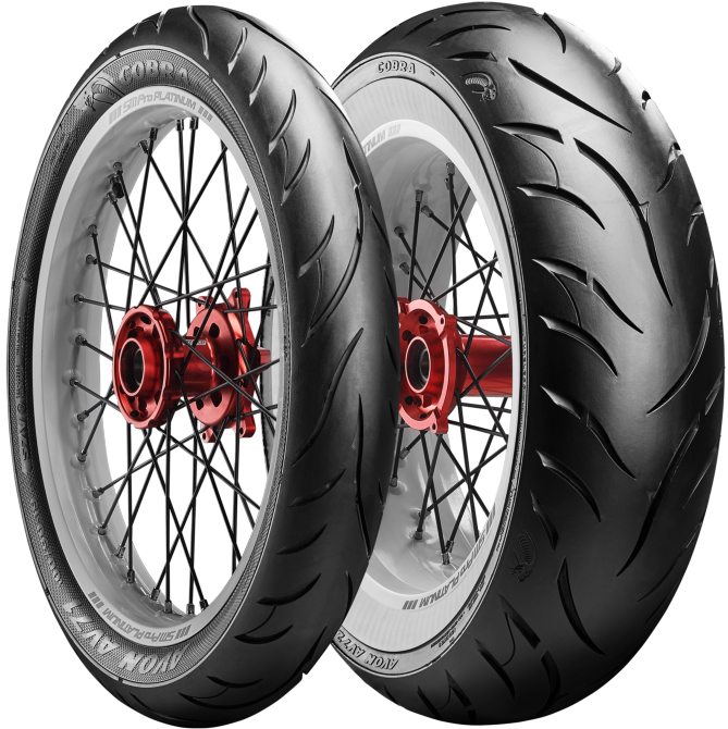 130/80B17 Cobra AV71 65H Tubeless  Avon Dış Lastik