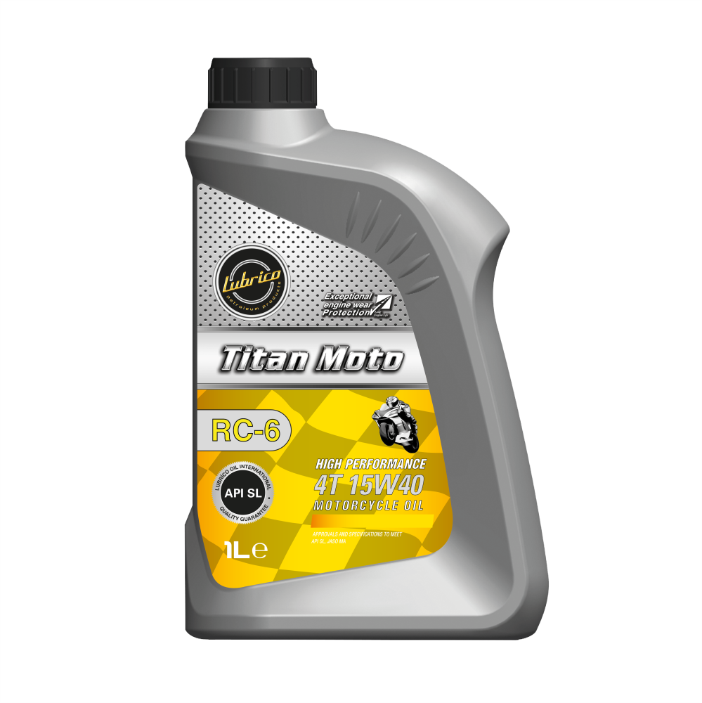 15W-40 Lubrico Titan Moto Yağ (1 lt)