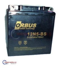 12N5-BS (12N5L-BS) Orbus Motorsiklet Aküsü