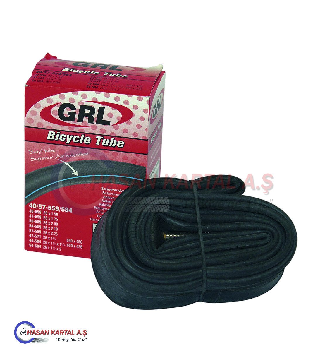 700/23/25 (AV48) Grl Bisiklet İç Lastik